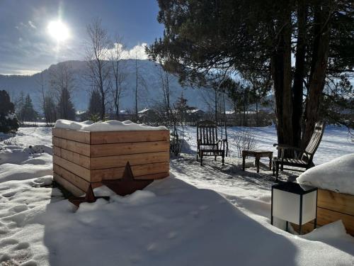 Το Alpenchalet Teisenberg τον χειμώνα