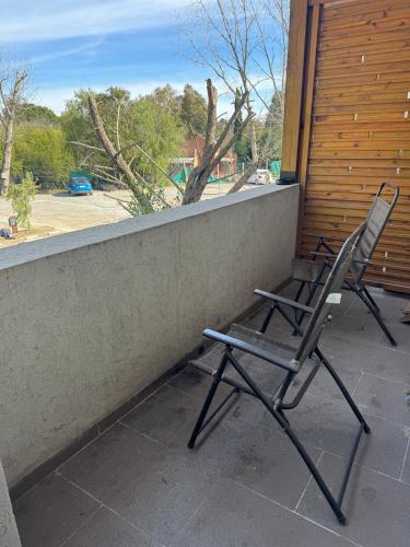 Balkón nebo terasa v ubytování Departamento equipado en Los Cardales