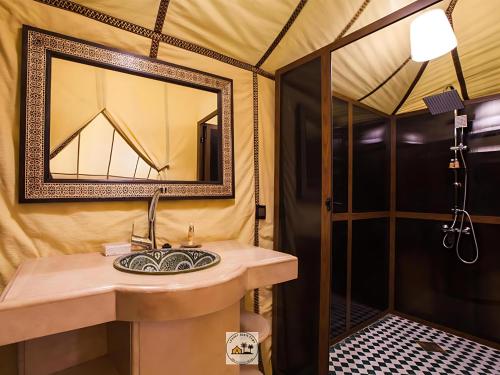 Koupelna v ubytování Sahara Solace Camp