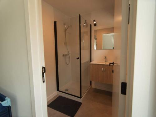 Koupelna v ubytování Holiday home with garden in Vieuxville