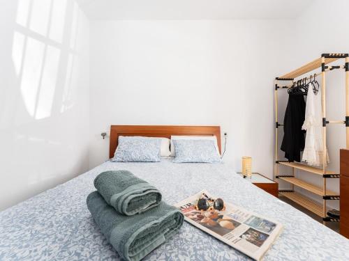 Postel nebo postele na pokoji v ubytování Apartment in Malaga with terrace