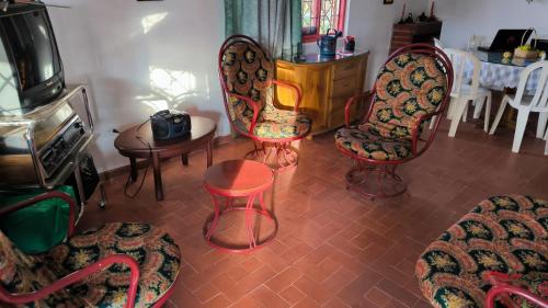 Et opholdsområde på La Cabaña