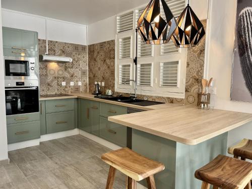 Una cocina o zona de cocina en Pointe Noire