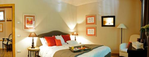Cama o camas de una habitación en B&B il Sambuco