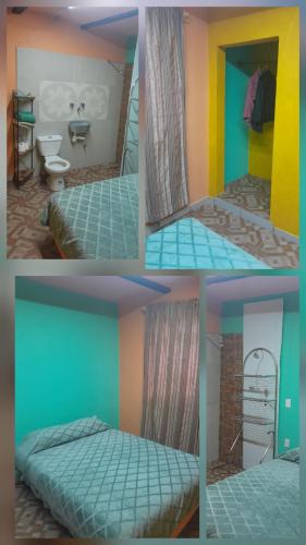 Ένα ή περισσότερα κρεβάτια σε δωμάτιο στο Guanajuato Beli