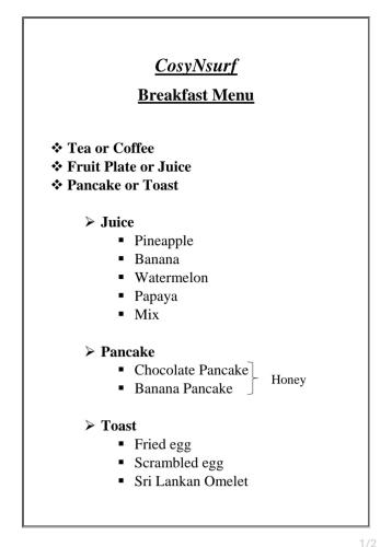 Φωτογραφία από το άλμπουμ του CosyNsurf σε Matara