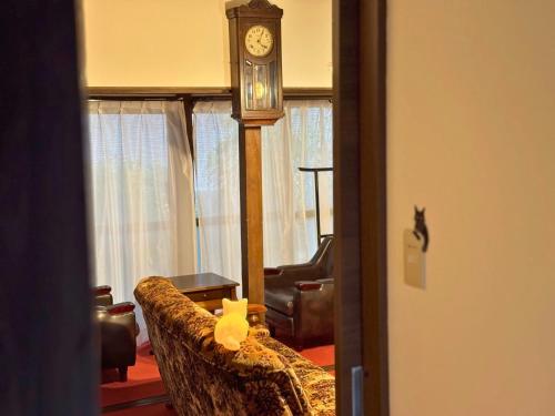 Posezení v ubytování KANAZAWA Retro House NEKO-NOMA