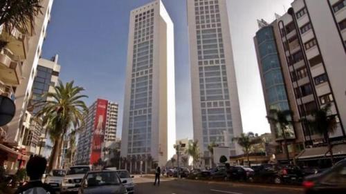 Nespecifikovaný výhled na destinaci Maarif nebo výhled na město při pohledu z apartmánu