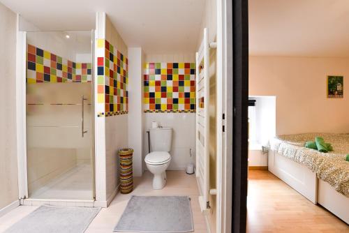 Koupelna v ubytování L'Échappée Niortaise by CozyLife