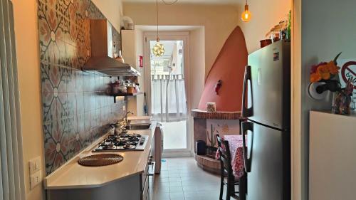 Η κουζίνα ή μικρή κουζίνα στο Antica Dimora Dialetto