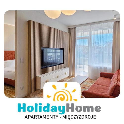 HolidayHomePL Bel Mare F533 z sypialnią i balkonem