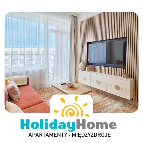 HolidayHomePL Bel Mare F540 z osobną sypialnią i balkonem