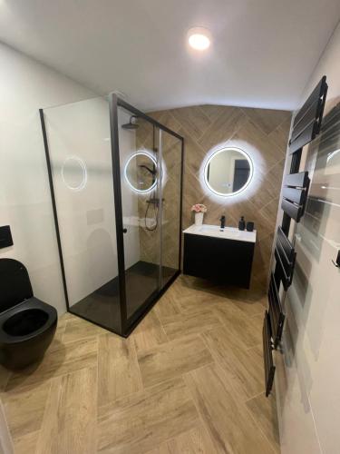 Ένα μπάνιο στο Apartmán Josefská