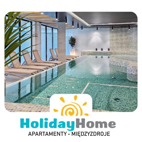 HolidayHomePL Baltic Waves Resort A320 balkon, sauna, basen, gym GRATIS