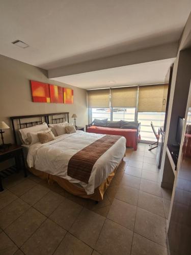 Ένα ή περισσότερα κρεβάτια σε δωμάτιο στο Caseros3