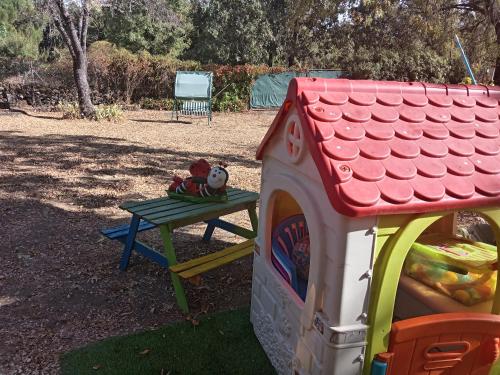 Jardin de l'établissement Casa rural viñas perdidas