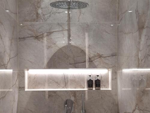 Koupelna v ubytování Modern Comfort for 6 Guests 3 Bedrooms Home near Colmar