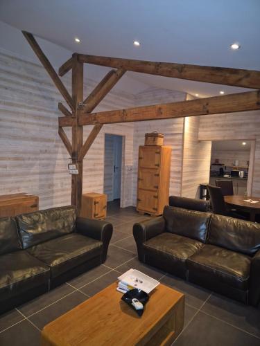 Posezení v ubytování Maison sur le bassin d'Arcachon