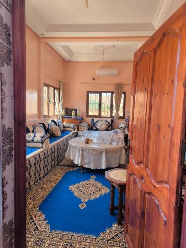 Posezení v ubytování Dar lamane