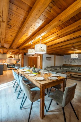 2AlpesChalets - Chalet Marie 1 - Standing et Sauna au pieds des pistes