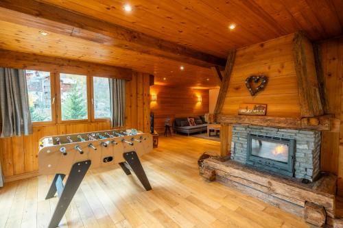2AlpesChalets - Chalet Marie 2 - Standing et Sauna aux pieds des pistes