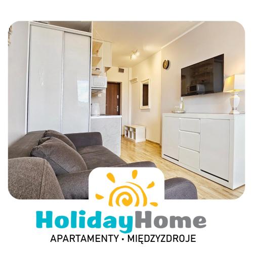 HolidayHomePL Slavia New 816 z balkonem i widokiem na morze