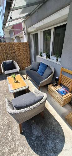 Beautiful apartment in greenery with a large terrace