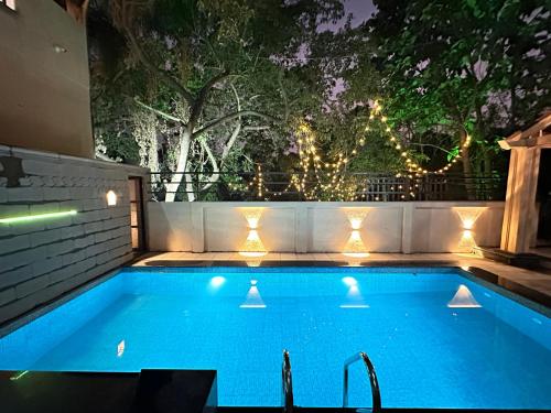 Πισίνα στο ή κοντά στο Mansarovar Bungalows