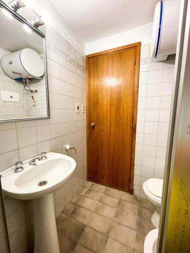 Ένα μπάνιο στο A pasos del mar, con vista, garage, para 4pax