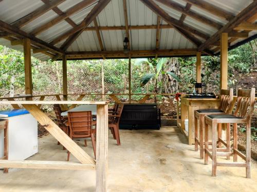 Χώρος καθιστικού στο Montaña viva