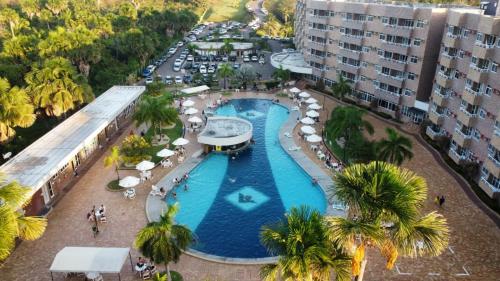 Πισίνα στο ή κοντά στο GRAN SOLARE BARREIRINHAS 105 - Flat completo térreo frete à piscina