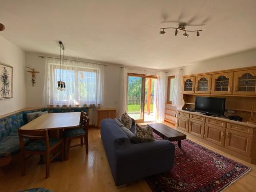 Kuchyň nebo kuchyňský kout v ubytování Ladin Apartment