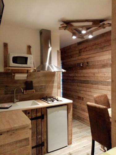 Le paon de bois avec bain nordique