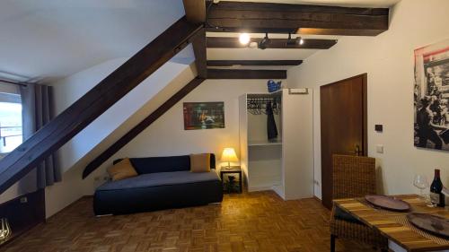 Ένα ή περισσότερα κρεβάτια σε δωμάτιο στο Klosterblick