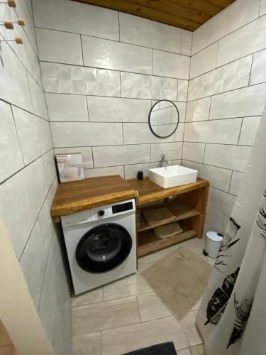 Koupelna v ubytování Villa bienvenue