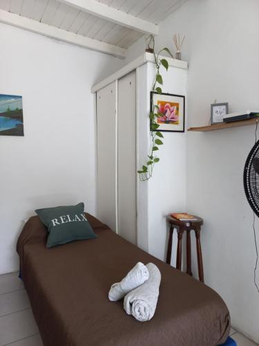 Postel nebo postele na pokoji v ubytování Hostel en Almirante Brown