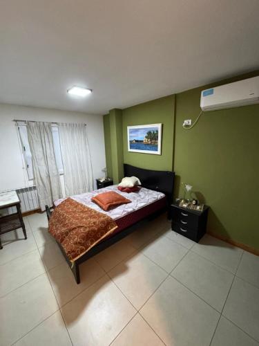 Ένα ή περισσότερα κρεβάτια σε δωμάτιο στο Lujoso y amplio departamento en alquiler