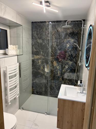 Ванная комната в Piękna Góra House