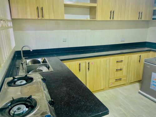 Kuchyň nebo kuchyňský kout v ubytování Furnished 3-Bedroom Apartment for Shortlet - Lekki