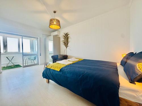 Doble Vista Faro, Terrace with View, AC & WiFi
