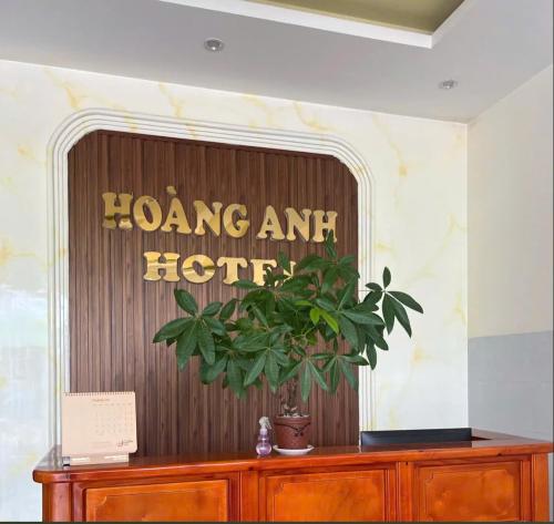 Ο χώρος του λόμπι ή της ρεσεψιόν στο Hoàng Anh Hotel