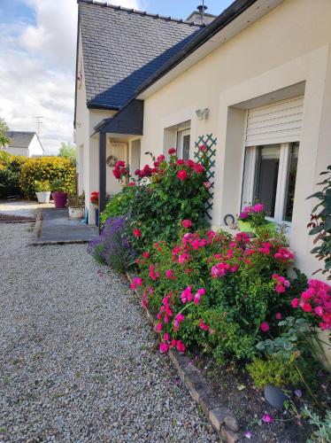 Zahrada ubytování Chez Nanou côté mer