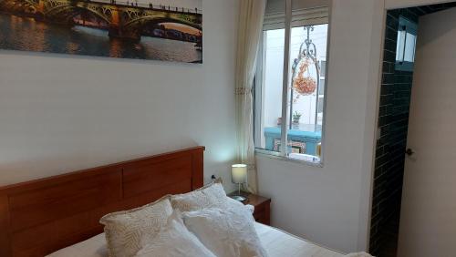 Típica casa sevillana en el barrio de Triana