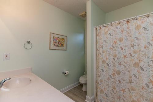 Et badeværelse på The Ellis House