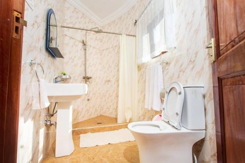 Koupelna v ubytování Charlestina Beach Resort