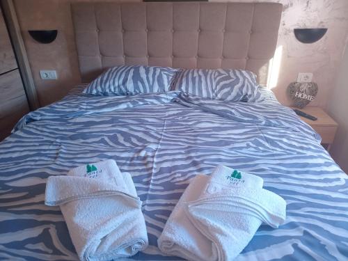 Llit o llits en una habitació de Panta Rei
