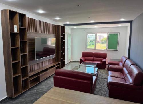 Χώρος καθιστικού στο la bella cita fes