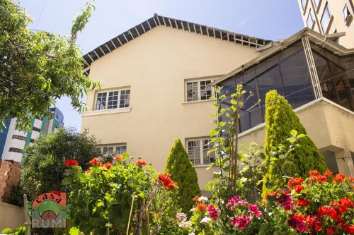 Zahrada ubytování Casa Rumi