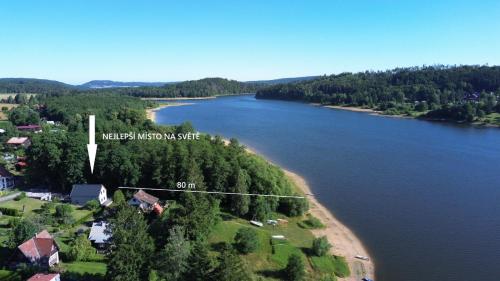 Apartmánová chata u pláže Sečské přehrady