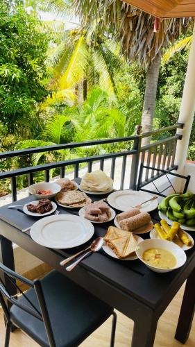 Jídlo v vily nebo okolí